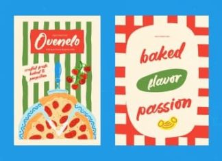 Savory Pasta Font preview image 3