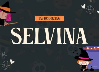 Selvina Font preview image 1