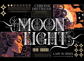Siren cosmic Font preview image 2