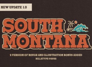 South Montana Font preview image 1