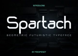 Spartach Font preview image 1
