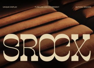 Srocx Font preview image 1