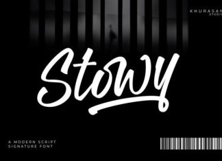 Stowy Font preview image 1