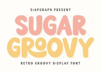 Sugar Groovy Font preview image 1
