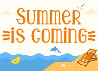 Sunny Scoops Font preview image 2