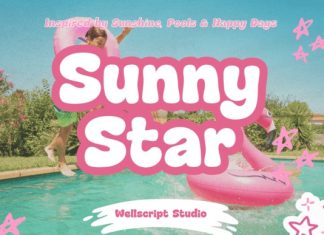 Sunny Star Font preview image 1