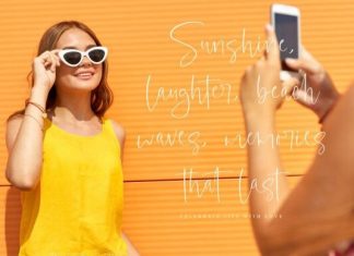 Sunset Rise Font preview image 3