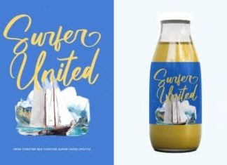 Sunshine Outink Font preview image 2