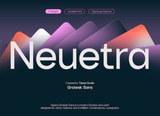 TBJ Neuetra Font preview image 1