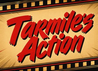 Tarmiles Action Font preview image 1