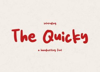 The Quicky Font preview image 1