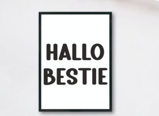 Thick Snow Font preview image 2