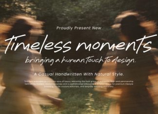 Timeless Moments Font preview image 1