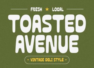 Toasted Avenue Font preview image 1