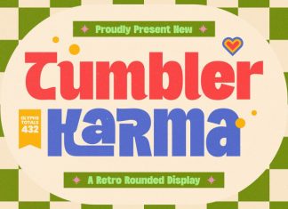 Tumbler Karma Font preview image 1
