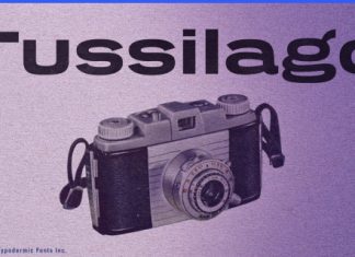 Tussilago Font preview image 1