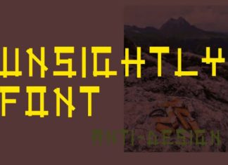 Unsightly Font preview image 1