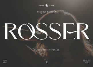 Rosser Font preview image 1