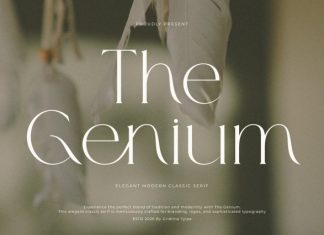 The Genium Font preview image 1