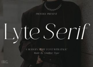 Lyte Serif Font preview image 1