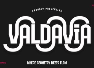 Valdavia Font preview image 1
