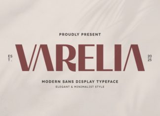 Varelia Font preview image 1
