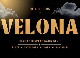 Velona Font preview image 1