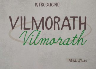 Vilmorath Font preview image 3