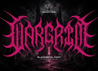 Wargrim Font preview image 1