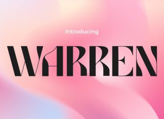 Warren Font preview image 1