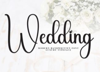 Wedding Font preview image 1