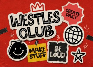 Westles Scribble Font preview image 3