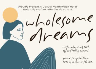 Wholesome Dreams Font preview image 1