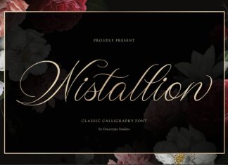 Wistallion Font preview image 1