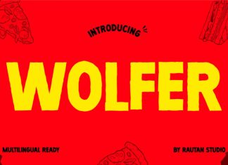 Wolfer Font preview image 1