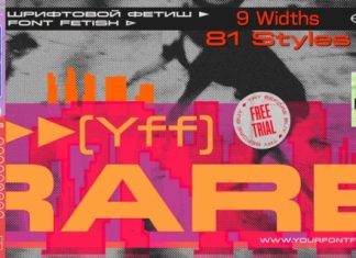 YFF Rare Font preview image 1