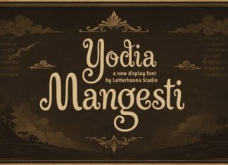 Yodia Mangesti Font preview image 1