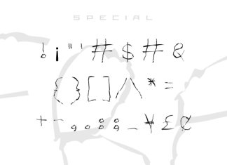 Comma Write Font preview image 2