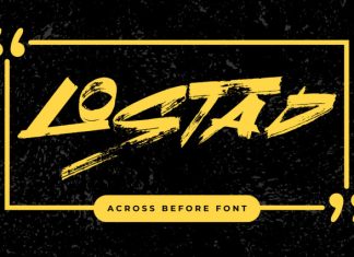 ACROSS BEFORE – BRUSH FONT preview image 3
