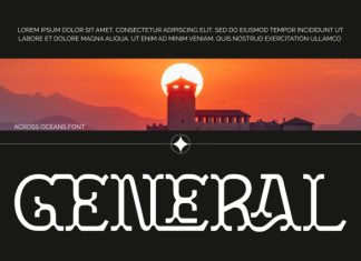 ACROSS OCEANS – DISPLAY SERIF FONT preview image 3