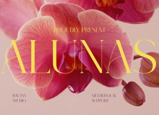 Alunas Font preview image 1