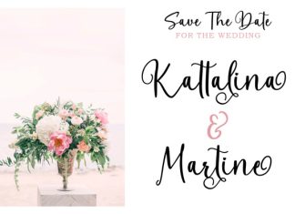 Antalia Elegant Calligraphy Font preview image 3