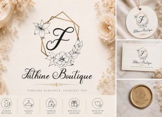 Antique Blossom Monogram Font preview image 3