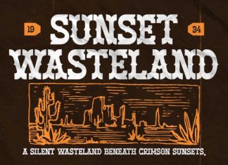 Armour Horse – Bold Western Display Font preview image 3