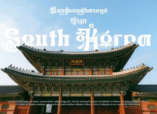 Asuvolya – Korean Font Style preview image 3