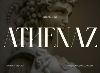 Athenaz Font preview image 1