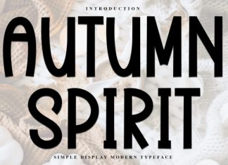 Autumn Spirit Font preview image 1