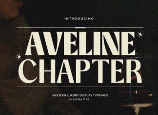 Aveline Chapter Font preview image 1