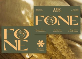 Baner – Sans Luxury Typeface Font preview image 2