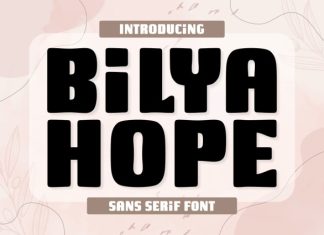 Bilya Hope Font Family preview image 1